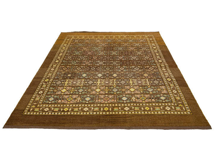Transitional Revival Wool Rug 8 X 10