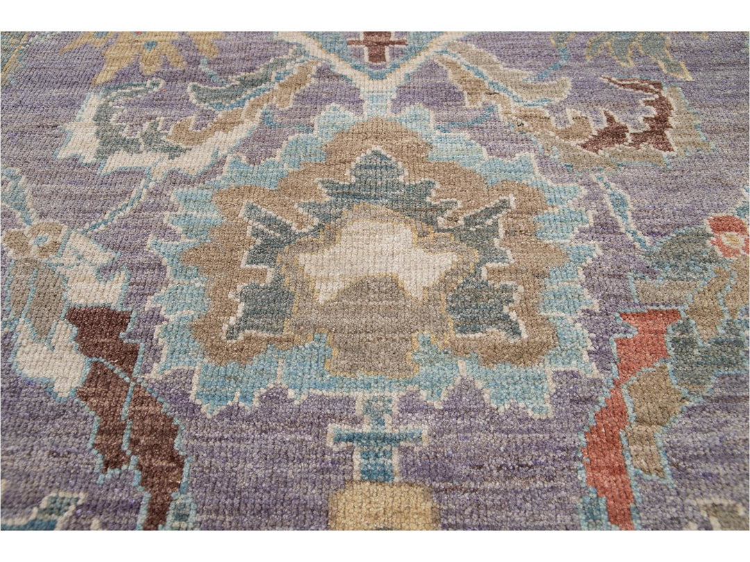 Modern Sultanabad Wool Rug 6 X 9