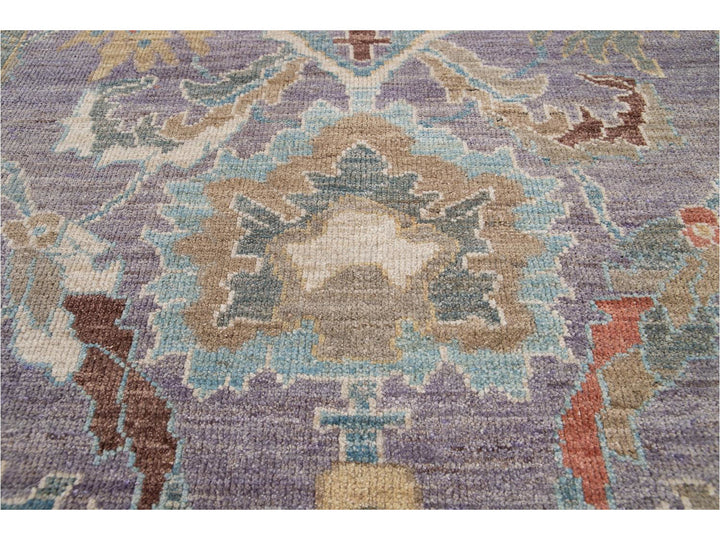 Modern Sultanabad Wool Rug 6 X 9