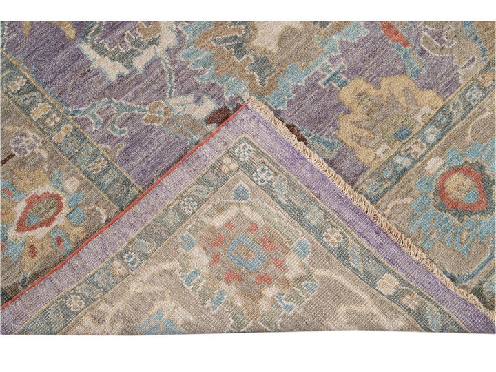 Modern Sultanabad Wool Rug 6 X 9