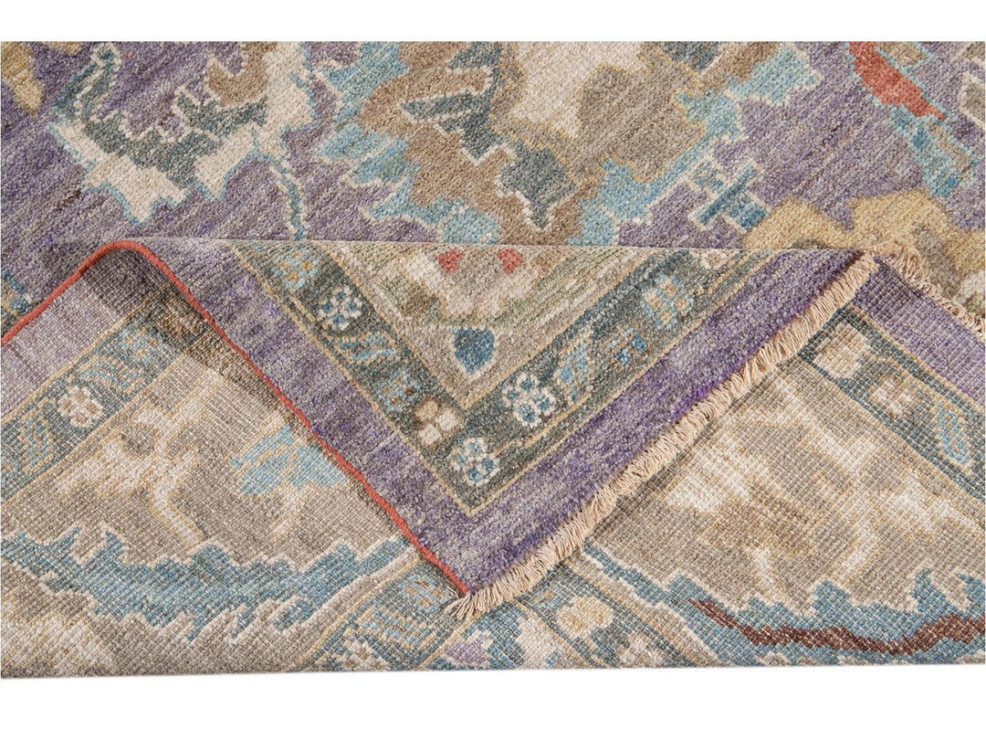 Modern Sultanabad Wool Rug 6 X 9