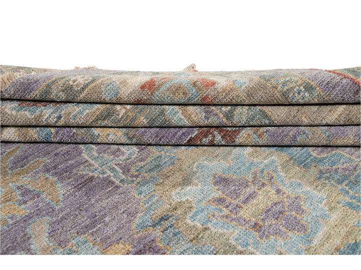Modern Sultanabad Wool Rug 6 X 9