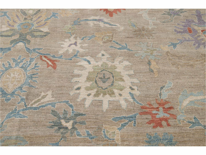 Modern Sultanabad Rug 11 X 14