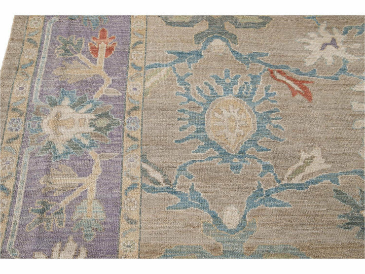 Modern Sultanabad Rug 11 X 14