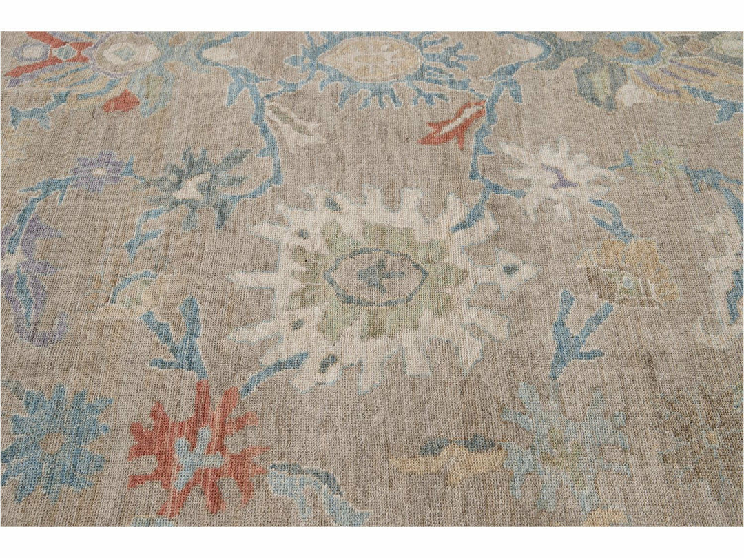 Modern Sultanabad Rug 11 X 14