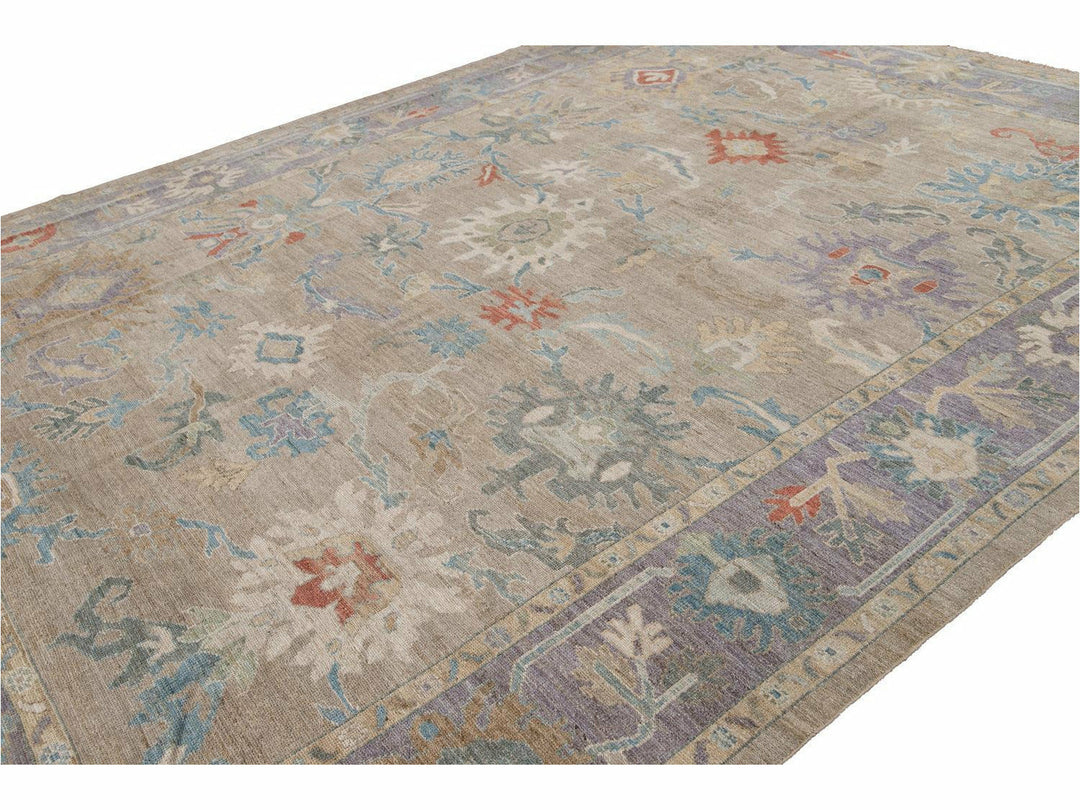 Modern Sultanabad Rug 11 X 14
