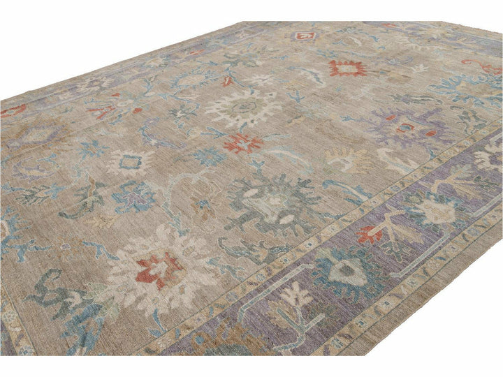 Modern Sultanabad Rug 11 X 14