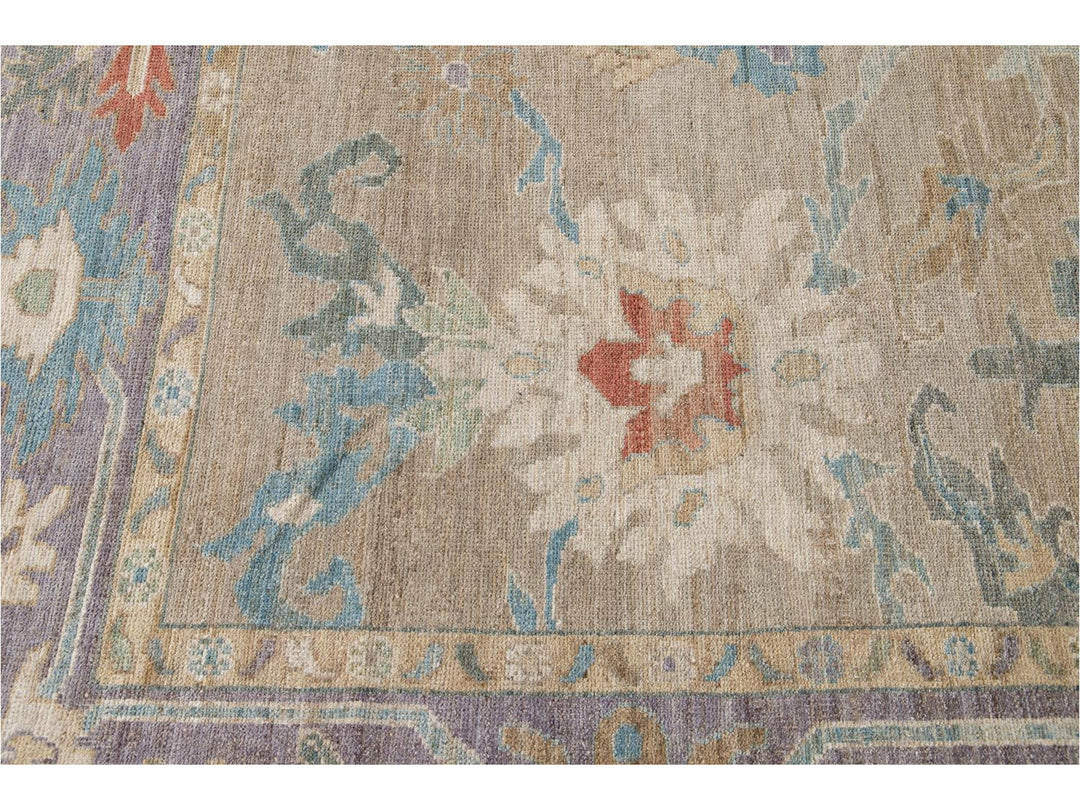 Modern Sultanabad Rug 11 X 14