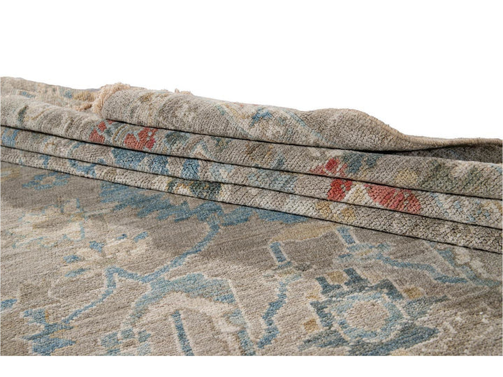 Modern Sultanabad Wool Rug 9 X 12