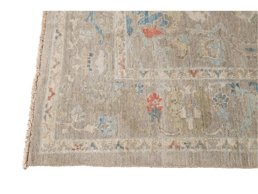 Modern Sultanabad Wool Rug 9 X 12