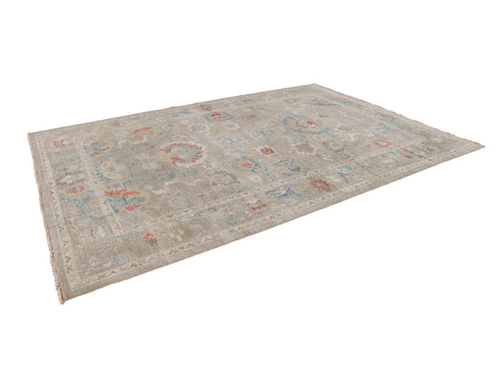 Modern Sultanabad Wool Rug 9 X 12
