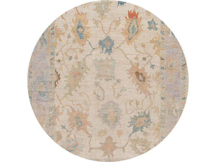 Modern Sultanabad Wool Rug 9 X 13