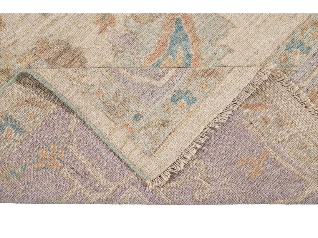 Modern Sultanabad Wool Rug 9 X 13