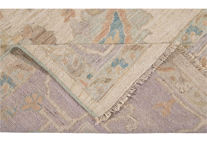 Modern Sultanabad Wool Rug 9 X 13
