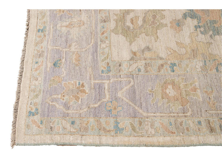 Modern Sultanabad Wool Rug 9 X 13