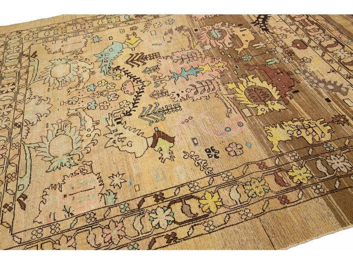 Transitional Revival Wool Rug 8 X 9