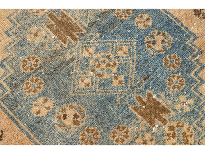 Antique Hamadan Wool Rug 3 X 6