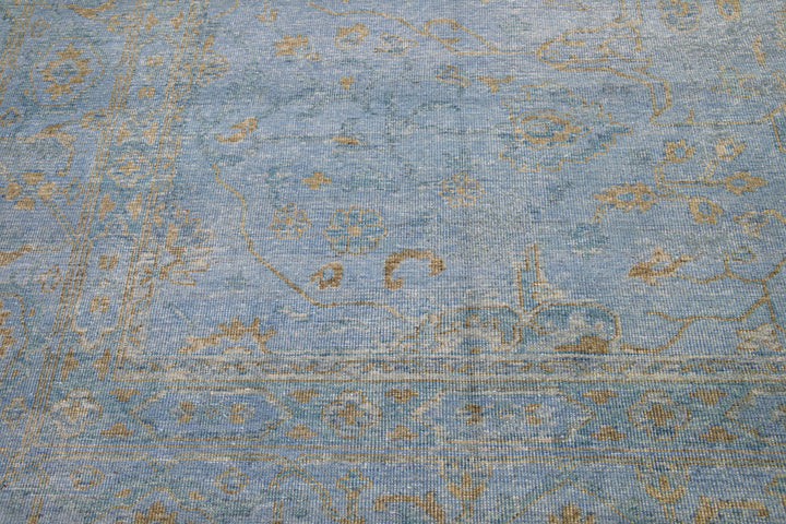 Modern Oushak Wool Rug 12 X 15