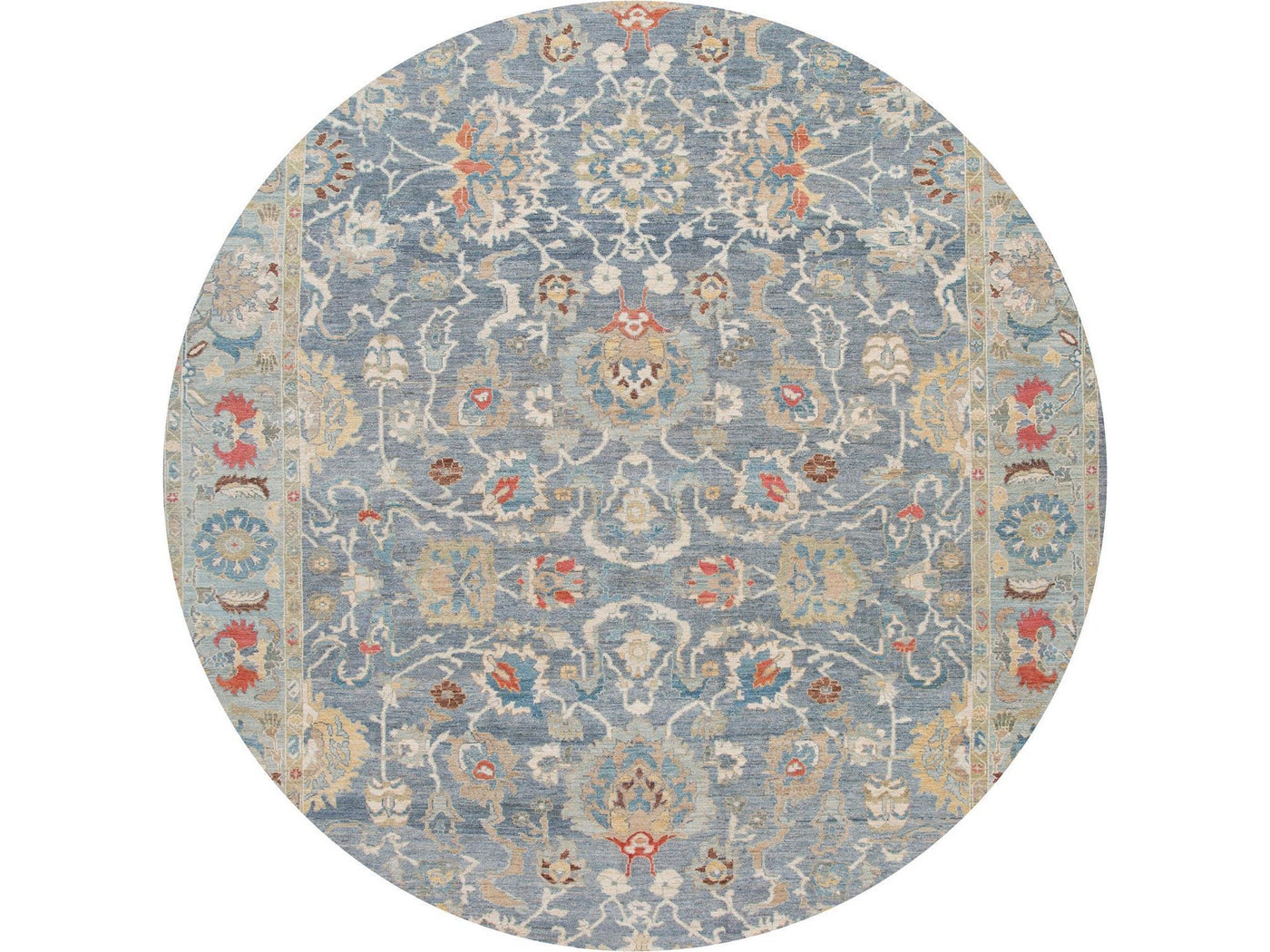 Modern Sultanabad Oversize Wool Rug 12 X 17