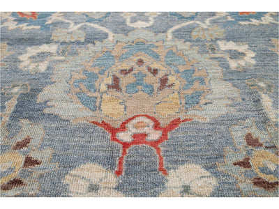 Modern Sultanabad Oversize Wool Rug 12 X 17