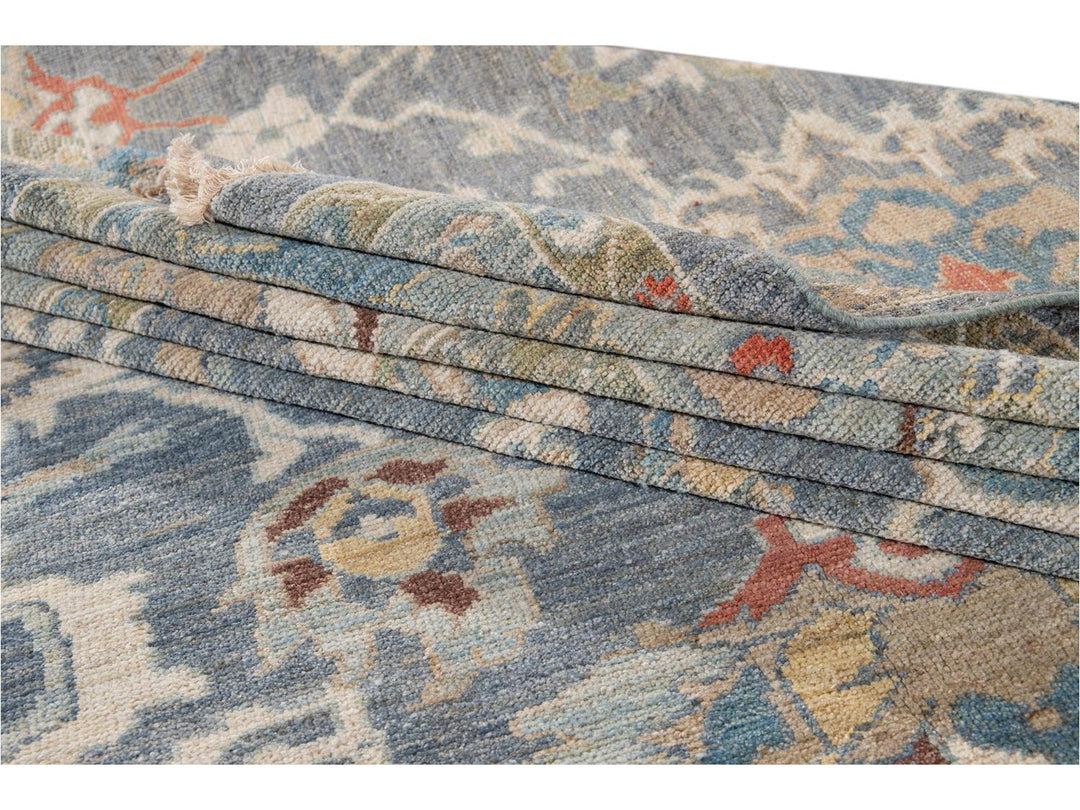 Modern Sultanabad Oversize Wool Rug 12 X 17