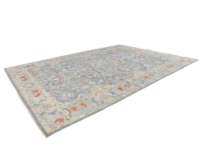 Modern Sultanabad Oversize Wool Rug 12 X 17