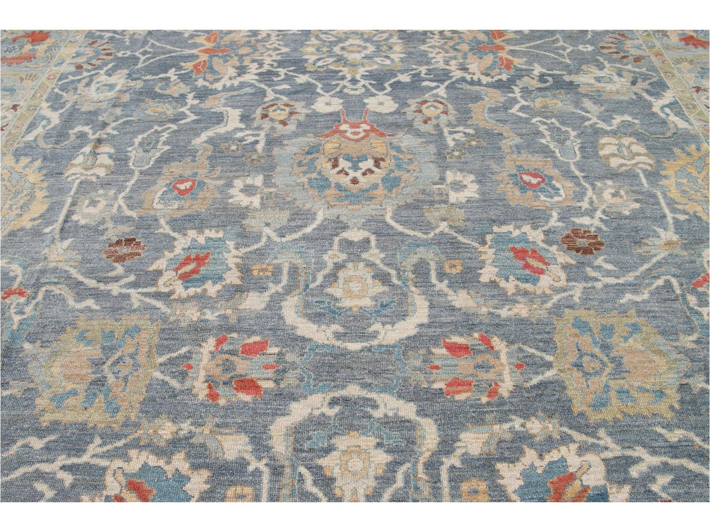 Modern Sultanabad Oversize Wool Rug 12 X 17