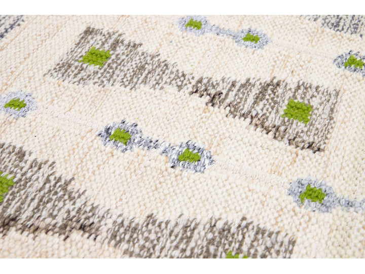 Modern Swedish Wool Rug 8 X 10