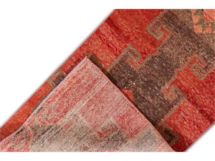 Mid 20th Century Vintage Anatolian Wool Runner Rug, 3 X 13