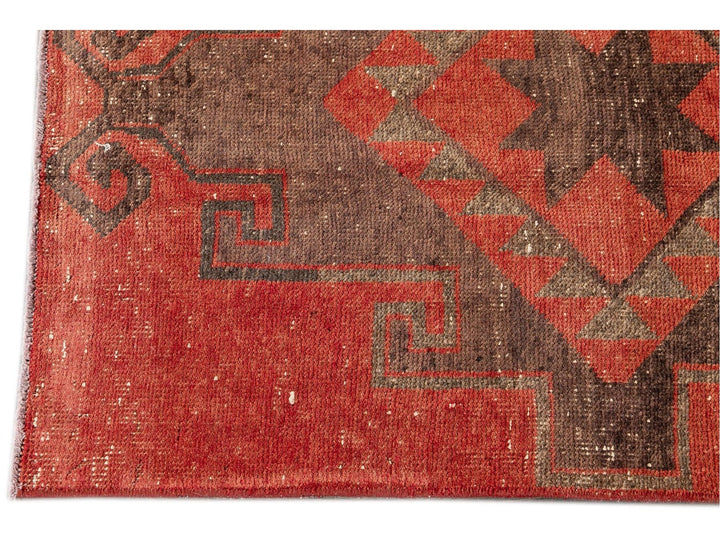 Mid 20th Century Vintage Anatolian Wool Runner Rug, 3 X 13