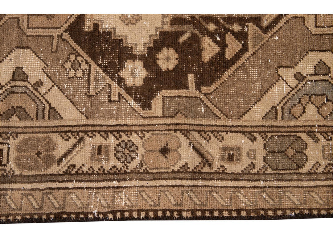 Mid 20th Century Vintage Bakhtiari Rug 5 X 10