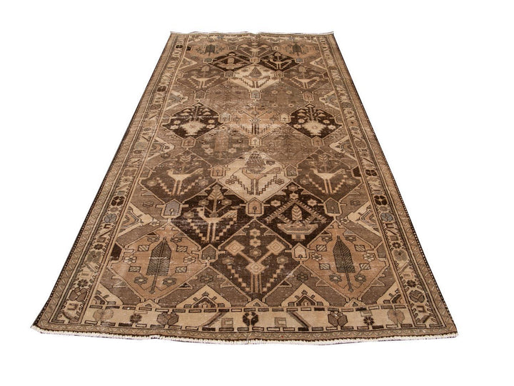 Mid 20th Century Vintage Bakhtiari Rug 5 X 10