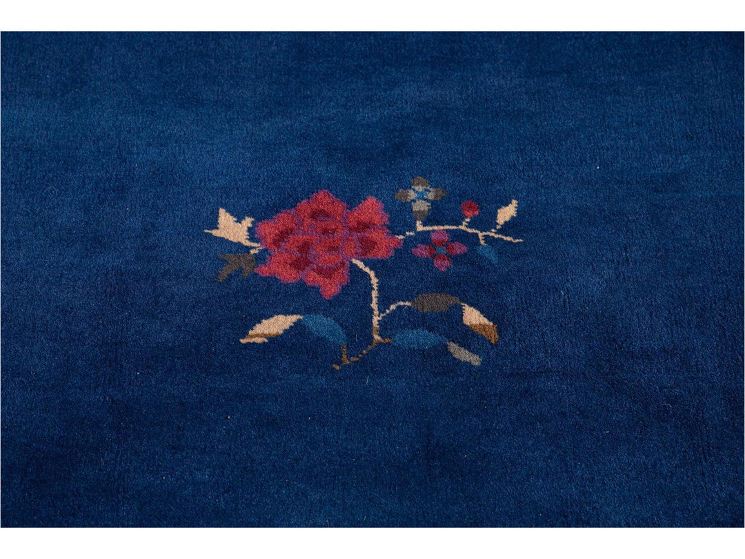 Antique Chinese Art Deco Wool Rug 9 X 11