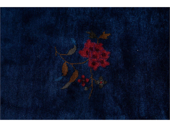 Antique Chinese Art Deco Wool Rug 9 X 11