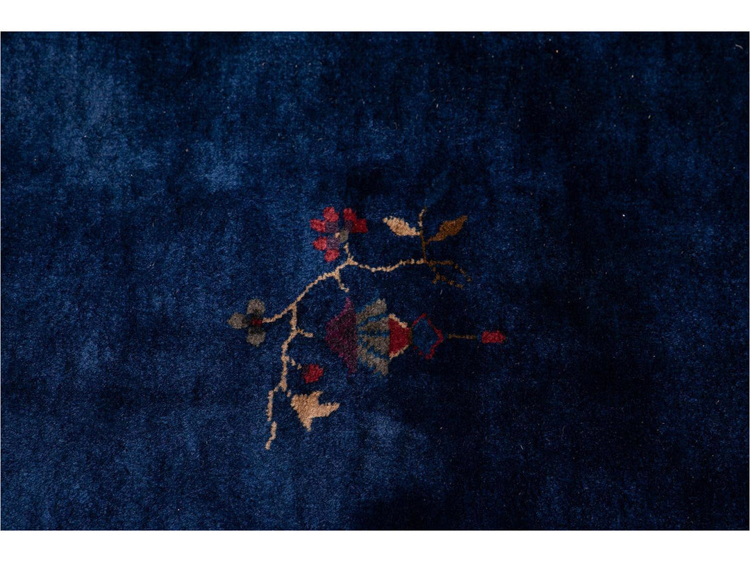 Antique Chinese Art Deco Wool Rug 9 X 11