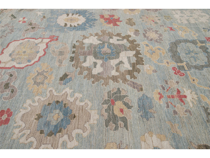 Modern Sultanabad Wool Rug 10 X 14