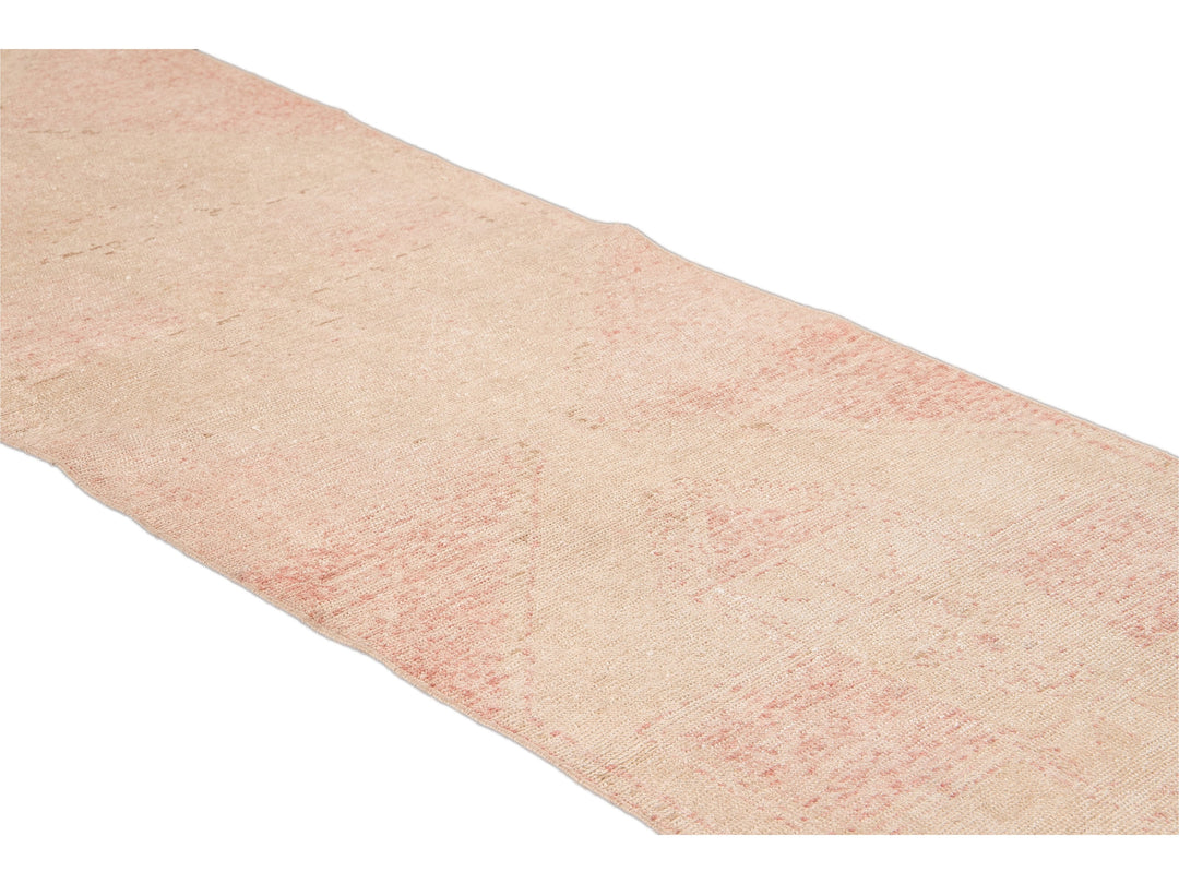 Vintage Turkish Wool Runner 3 X 12