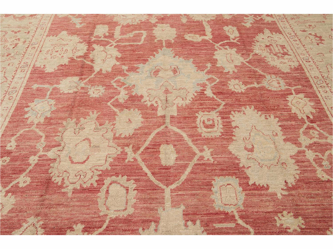 Modern Oushak Wool Oversize Rug 12 X 18