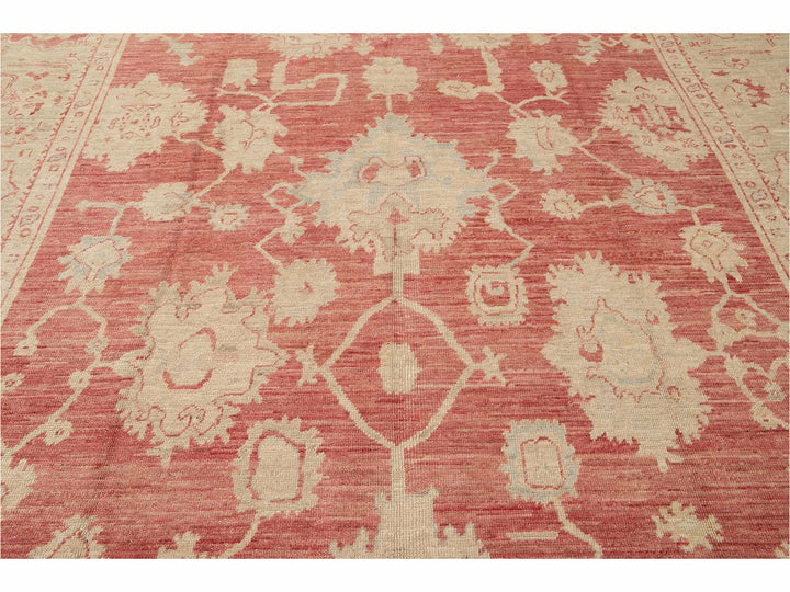 Modern Oushak Wool Oversize Rug 12 X 18