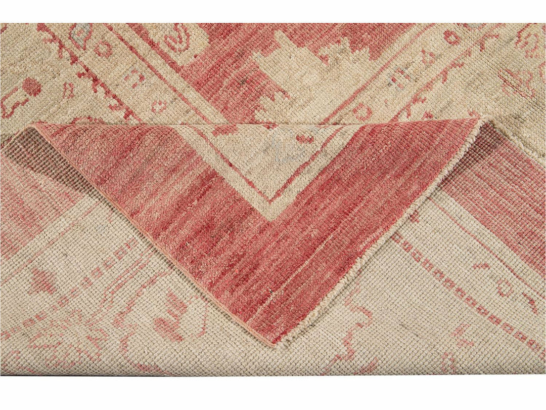 Modern Oushak Wool Oversize Rug 12 X 18