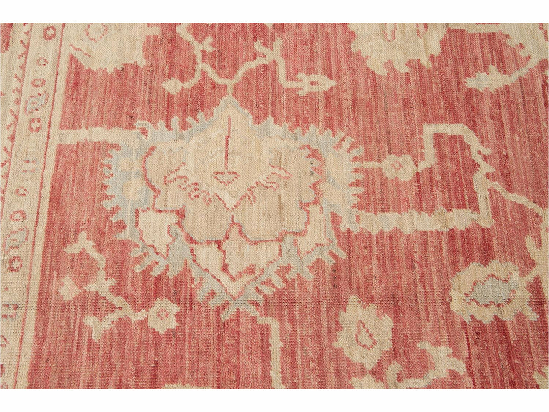 Modern Oushak Wool Oversize Rug 12 X 18