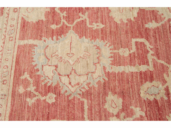 Modern Oushak Wool Oversize Rug 12 X 18
