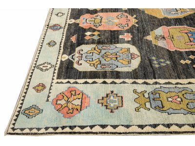 Modern Oushak Wool Rug 8 X 10