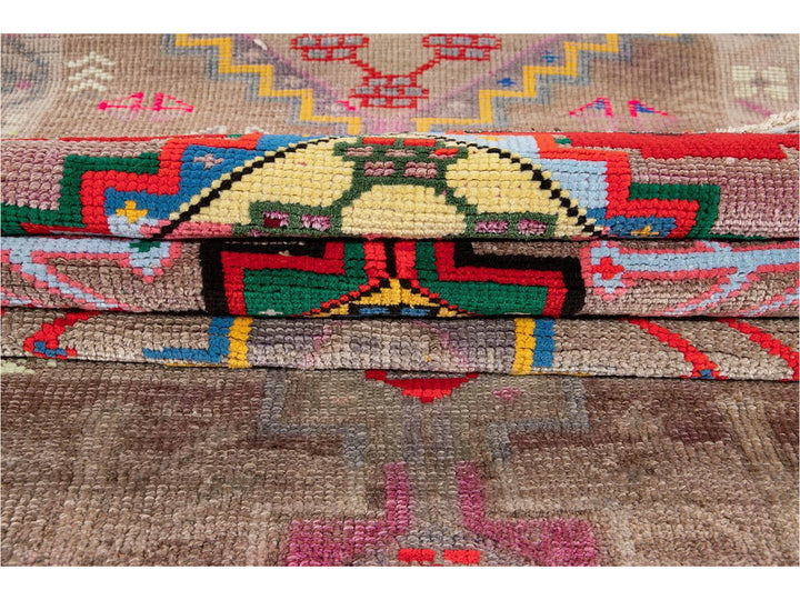 Mid-20th Century Vintage Turkish Wool Runner Rug 3 X 11
