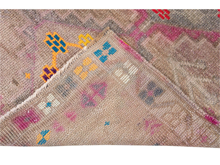 Mid-20th Century Vintage Turkish Wool Runner Rug 3 X 11