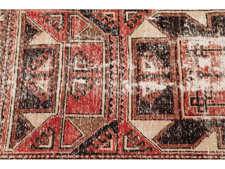 Mid 20th Century Vintage Anatolian Wool Runner Rug, 3 X 10