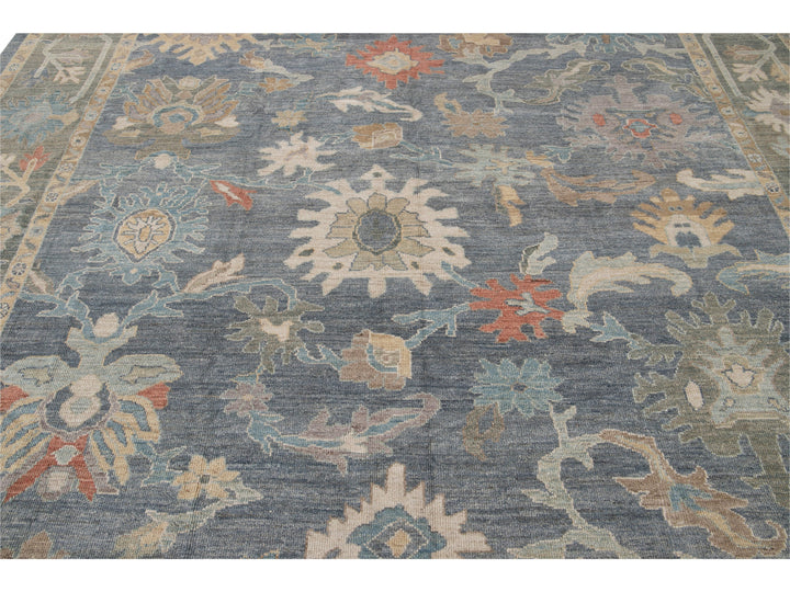 Modern Sultanabad Wool Rug 10 X 14