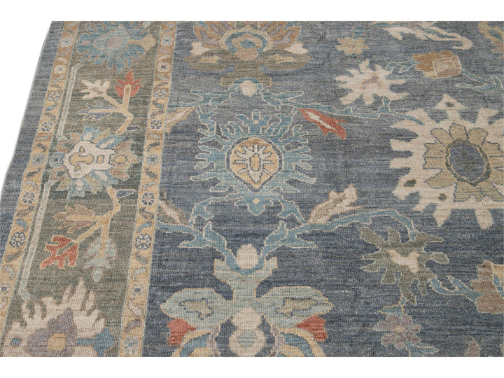 Modern Sultanabad Wool Rug 10 X 14
