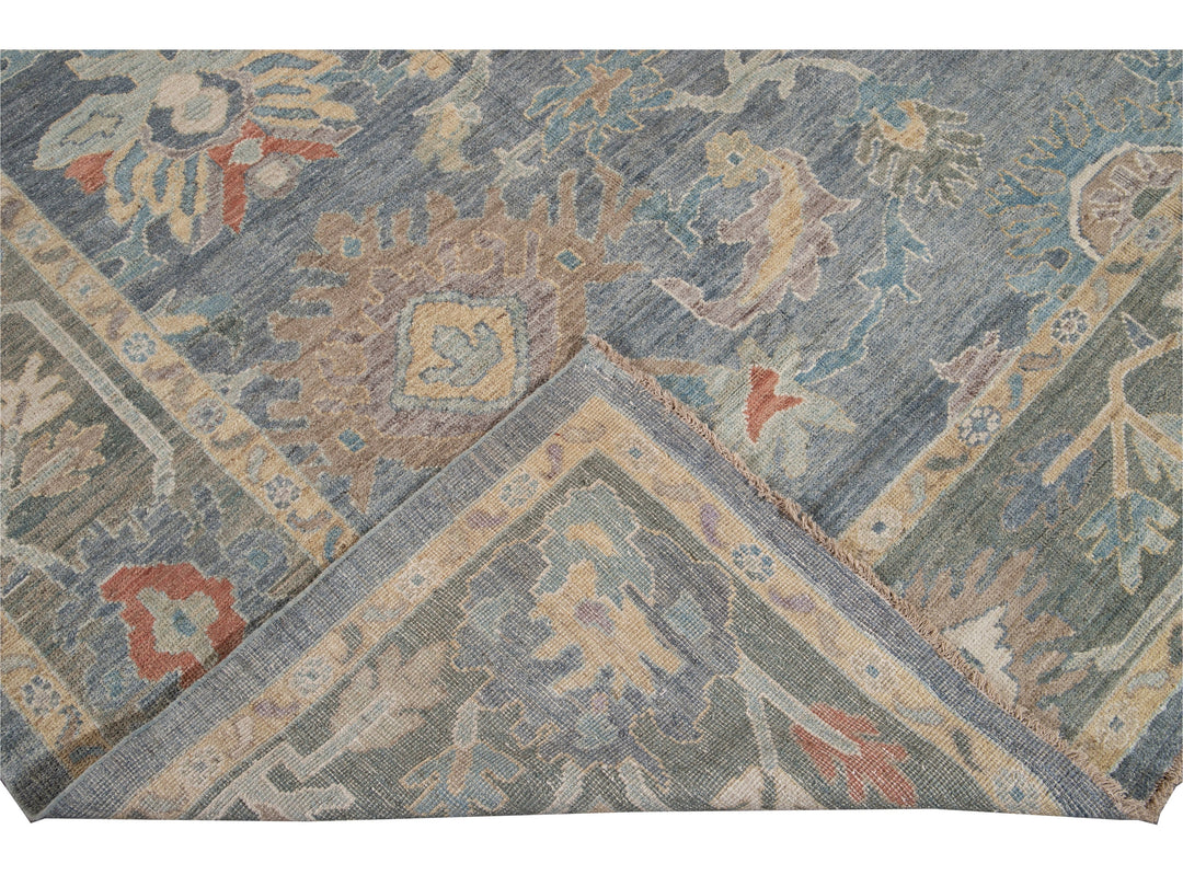 Modern Sultanabad Wool Rug 10 X 14