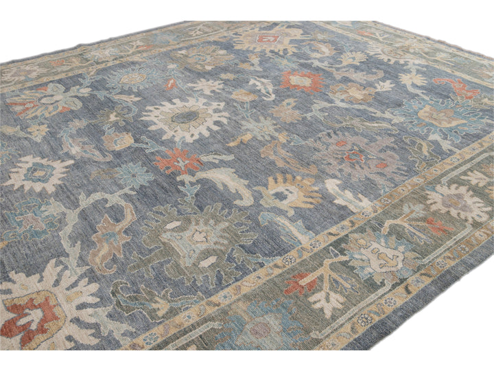Modern Sultanabad Wool Rug 10 X 14